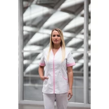 Lia fehér köpeny