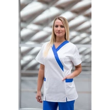 Kamilla fehér köpeny