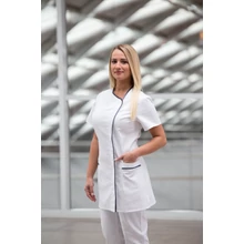 Sofia fehér köpeny