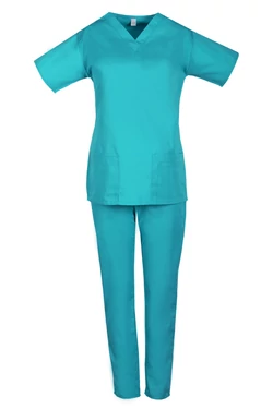 SCRUB sötét menta SZETT