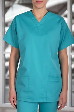 SCRUB felső-sötét menta